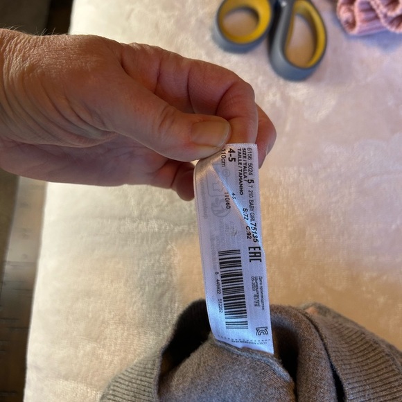 Mango Kids Gray and Pink Sweater - Picture 7 of 7